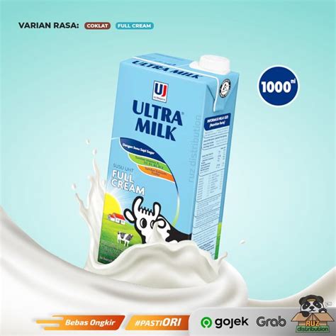 Jual Susu Ultra Milk 1000ml Susu Uht Ultra Milk 1 Liter Di Lapak Ruz Distribution Bukalapak