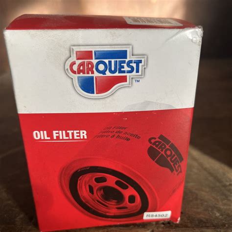 Carquest 84502 Cross Reference Oil Filters Oilfilter
