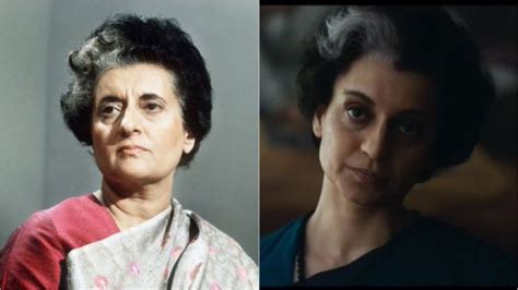 Emergency Kangana Ranaut First Look As Former Pm Indira Gandhi Out
