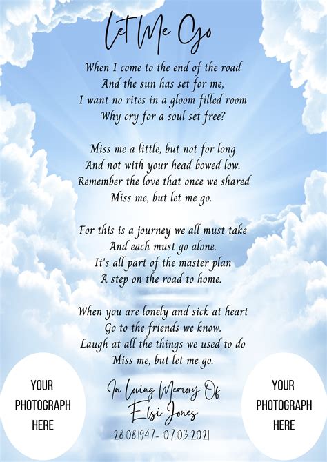 Funeral Poems For Funerals Uk