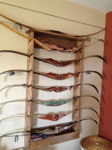 Diy Bow Rack Build Bow Rack Woodworking Projects And Plans You Will