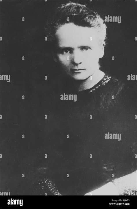 Marie Curie Polish Born French Physicist Artist Unknown Stock Photo