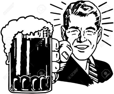 Guy Drinking Beer Clipart Free Images At Vector Clip Art