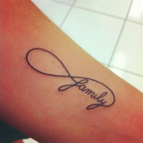 Family forearm infinity tattoo designs. Pin on Tattoos