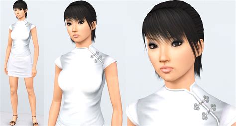 Sims 4 Asian Sim Mailerloxa