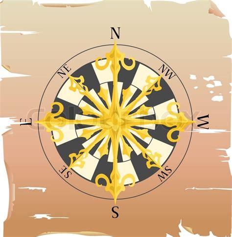 Kompass Stock Vektor Colourbox