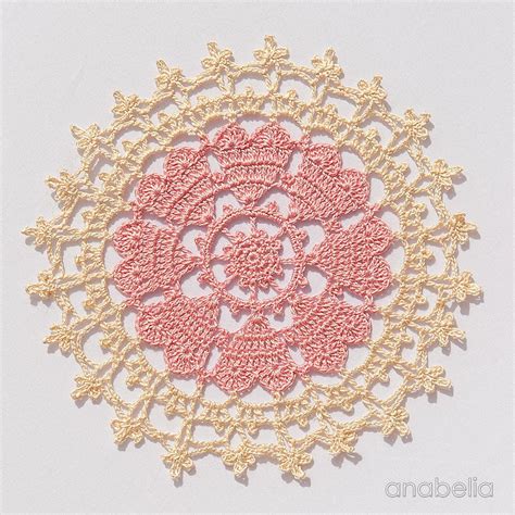 Ravelry Crown Of Hearts Doily By Anabelia Handmade Doily Patterns