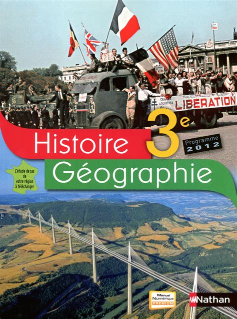 Histoire Géographie 3e Livre De Lélève 9782091717500 Éditions