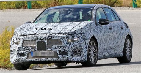 Spyshots New Mercedes Amg A43 Spotted Testing Mercedes Amg A43 2