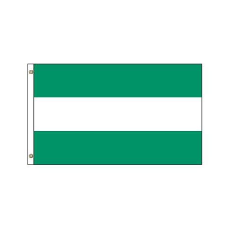 Horizontal Flag Green And White Stripe Help Your Property Stand Out For