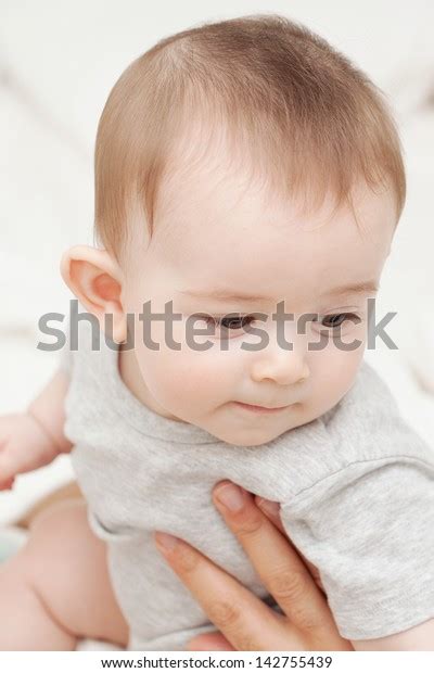 Portrait Adorable Baby Boy Face Close Stock Photo 142755439 Shutterstock