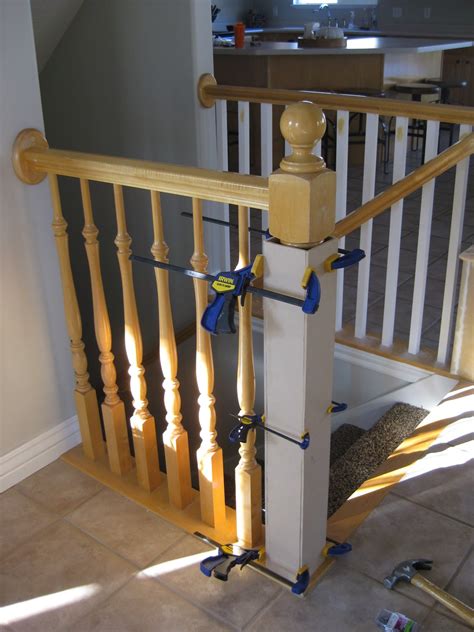 The whole project took us about 20 hours in total, but that included more than just installing the runner itself. TDA decorating and design: DIY Stair Banister Tutorial ...