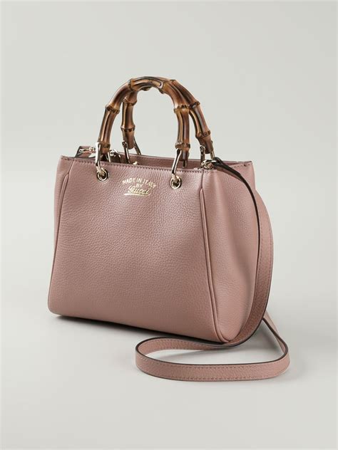 Shop authentic gucci at up to 90% off. Gucci Mini 'bamboo' Shopper Tote in Pink & Purple (Pink ...