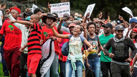 Opinion South Africas Protesters Have It Right The New York Times