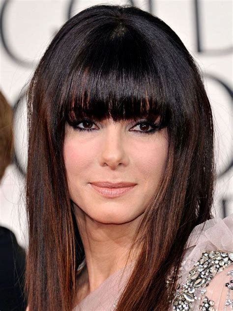 The Best And Worst Bangs For Square Face Shapes Mid Length Hair