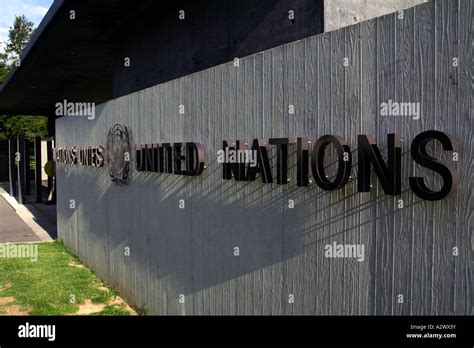 United Nations Headquarters In Geneva Switzerland Stock Photo Alamy