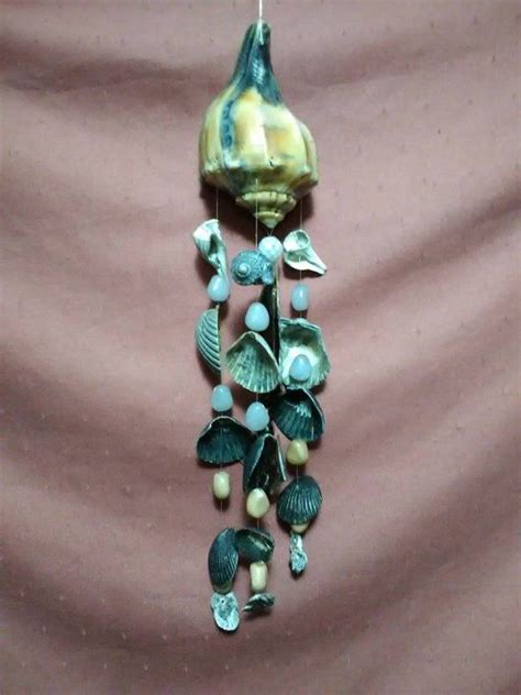 Handmade Conch Seashell Wind Chime All Shells Are Natural From The