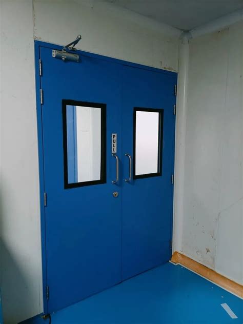 Gi Powder Coated Scientific Clean Room Door For Hospital At Rs