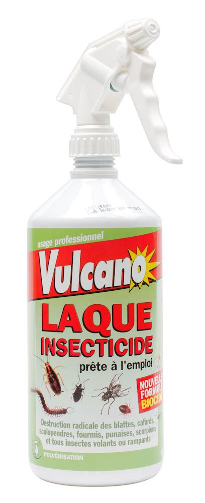 Laque Anti Cafard Insecticide Vulcano