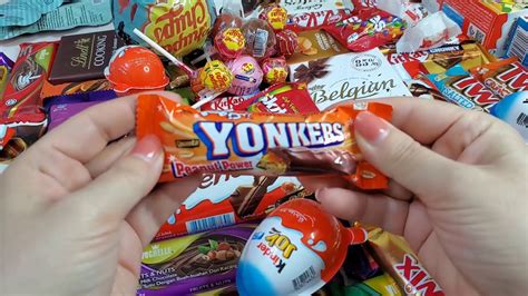 Some Lots Of Candies Opening Asmr 🍬🍫 Youtube