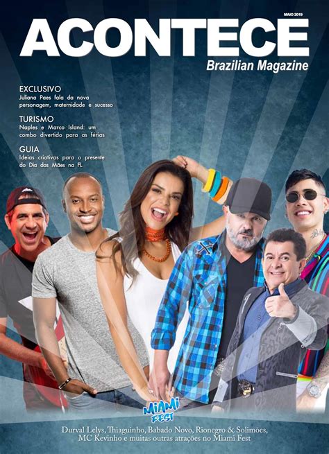 Acontece Magazine Maio2019 By Acontece Brazilian Magazine Issuu