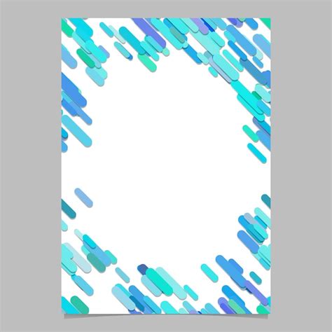 Free Vector Abstract Chaotic Rounded Diagonal Stripe Pattern Brochure