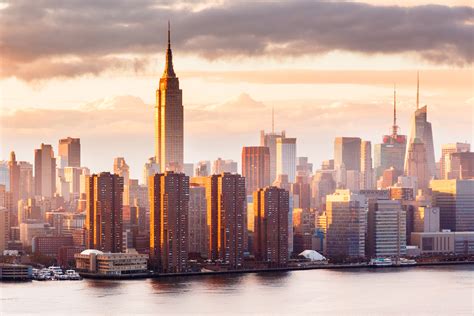 Panoramic Photography Of New York City Manhattan Hd Wallpaper