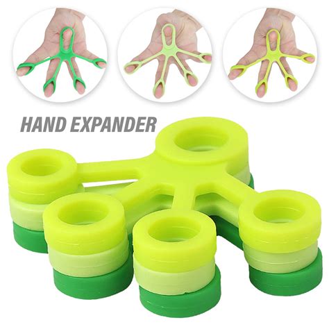 ztoo 1pcs silicone hand expander finger hand grip finger training stretcher trainer strength
