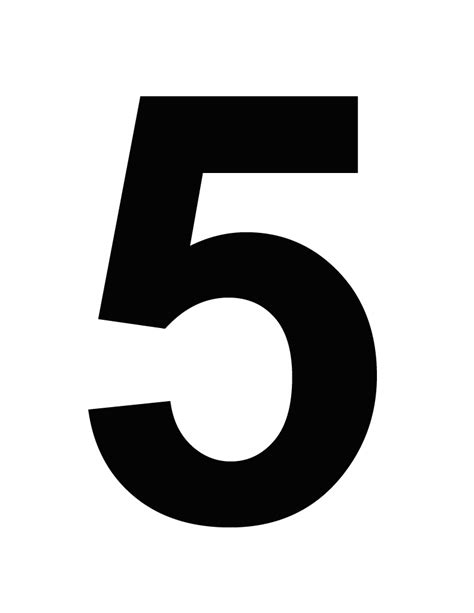 Five Blog Numbers