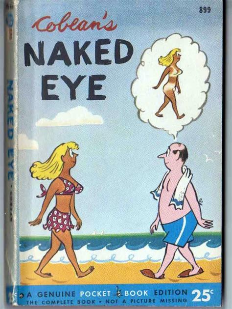 Cobeans Naked Eye Risque Sexy Funny Vintage Comic Strips