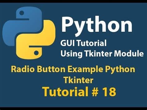 Python Gui Radio Button Example Using Python Tkinter Tutorial My Xxx
