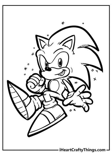 Sonic Coloring Pages 100 Free Printables