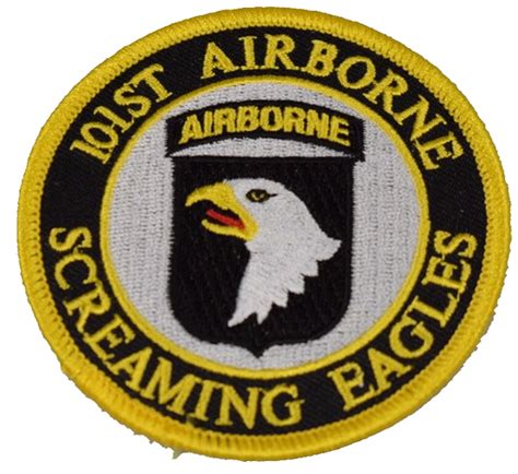 Us Army 101st Airborne Large 6 X 7 Biker Military Morale Patch Eagle Army Rfe Ie