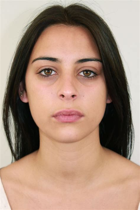 Model Without Makeup Before Our Makeup Free Model