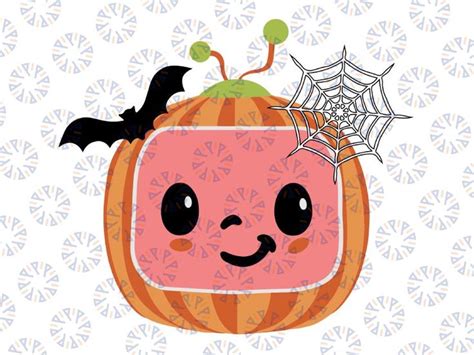 Cocomelon Svg Cocomelon Halloween Pumpkin Svg Cocomelon Logo Layered