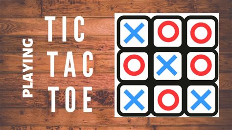 Playing Tic Tac Toe Online First Game Youtube
