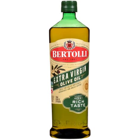 For the benefits of olive oil without the taste, substitute bertolli® extra light tasting olive oil for butter, shortening and other vegetable oils. Bertolli® Extra Virgin Olive Oil Rich Taste - Bertolli