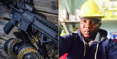 Nigerian Man Shares Photos Of Guns Says He Is Going After Nigerian