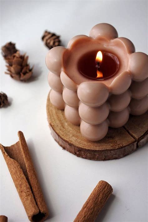 the super unique bubble shaped candle is perfect for home décor ts light up your life