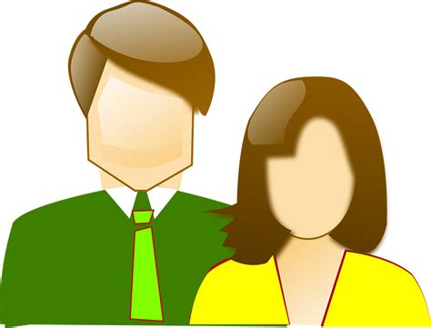 Free Clipart Man And Woman