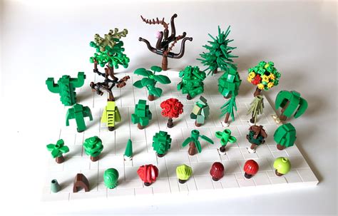 33 Different Microscale Trees Rlego