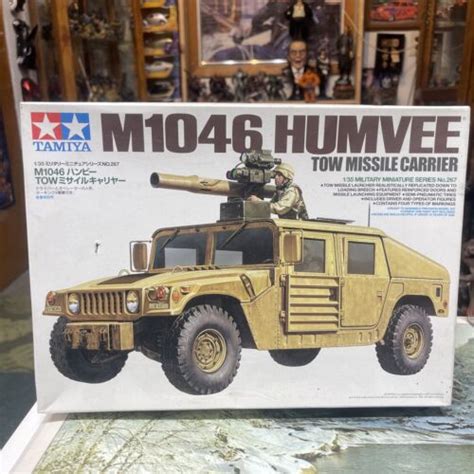 Tamiya M Humvee Tow Missile Carrier Scale Model Kit Ebay