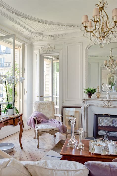 French Interiors A Vintage Elegant Parisian Apartment