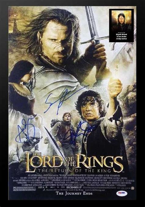 Lord Of The Rings Return Of The King Signed Movie