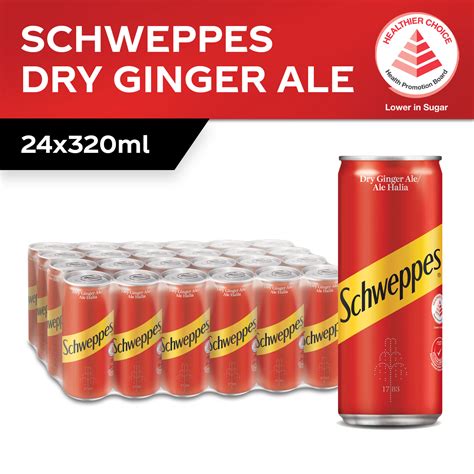 Schweppes Dry Ginger Ale 320ml X 1224 Lazada Singapore