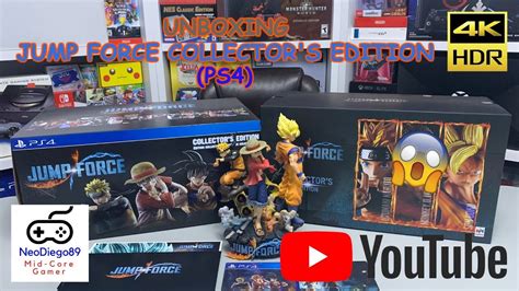 Jump Force Collectors Edition Ps4 Unboxing English Youtube