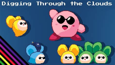Digging Through The Clouds 8 Bit Kirby Squeak Squad Youtube