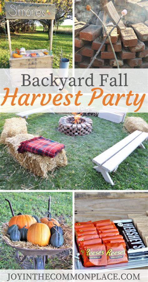 Host A Fall Harvest Party In Your Backyard Artofit