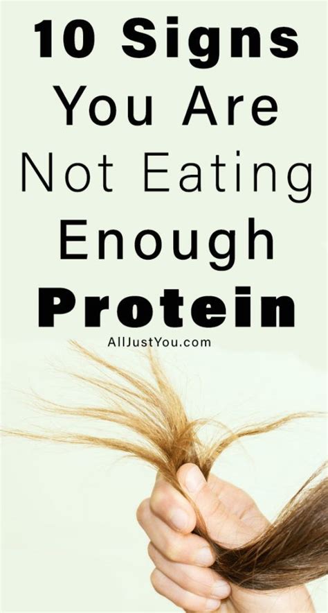 10 Signs You Are Not Eating Enough Protein Health Capsules