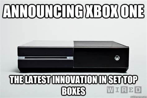 Announcing Xbox One The Latest Innovation In Set Top Boxes Misc